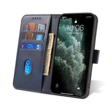 Samsung Galaxy A33 5G hoesje donker blauw boekcase mapje wallet met ruimte voor pasjes