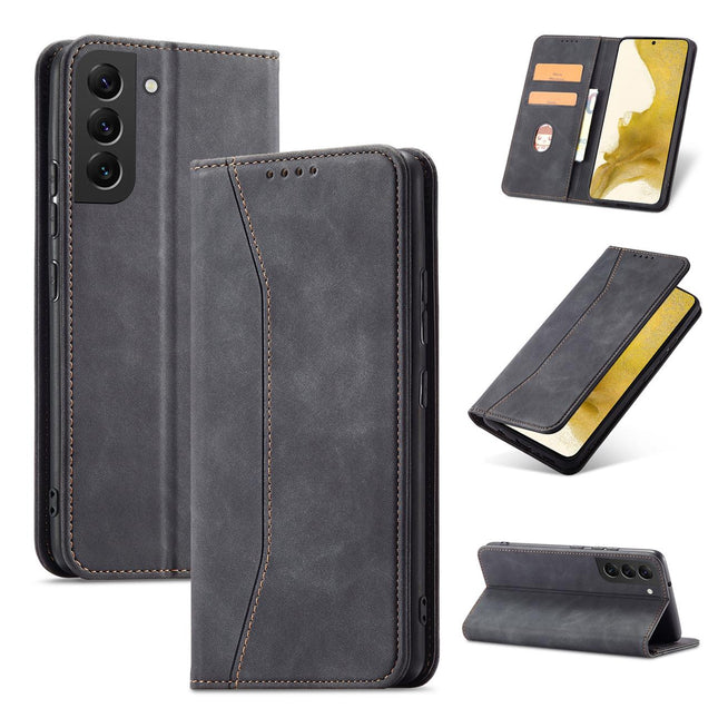 Samsung Galaxy S22 + (S22 Plus) case book case black with space for cards