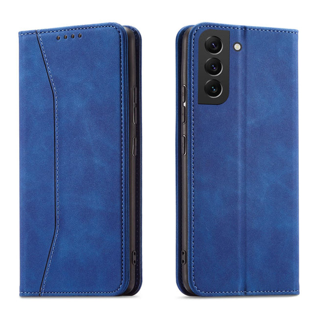 Samsung Galaxy S22 + (S22 Plus) case book case blue with space for cards