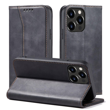 iPhone 13 Pro case book case magnet black