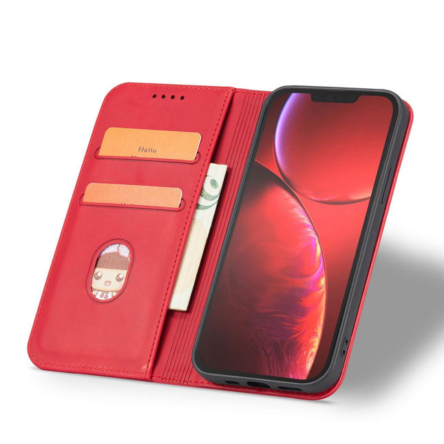 iPhone 14 Pro Max case book case magnet red