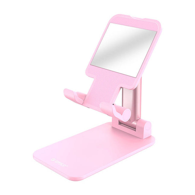 Orico MPHJ-PK-BP telefoonstandaard met spiegel (roze)