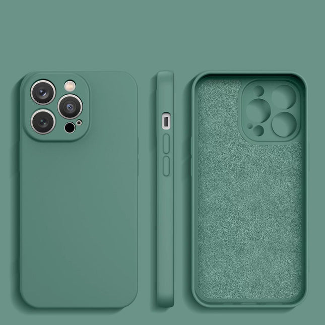 Samsung Galaxy S23 Siliconen hoesje case cover groen