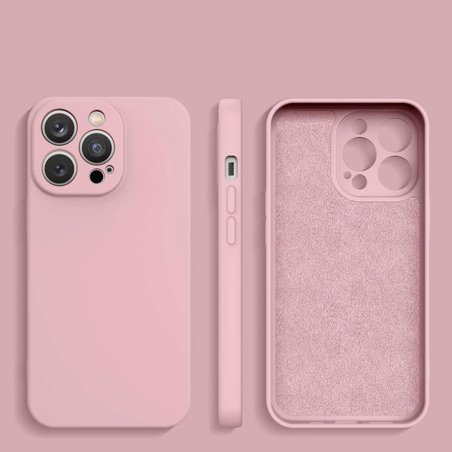 Siliconen hoesje voor Samsung Galaxy S23 Plus case cover roze