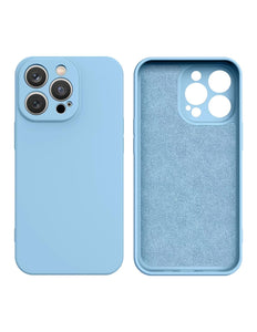 Silicone case for Samsung Galaxy S23 Ultra case cover blue