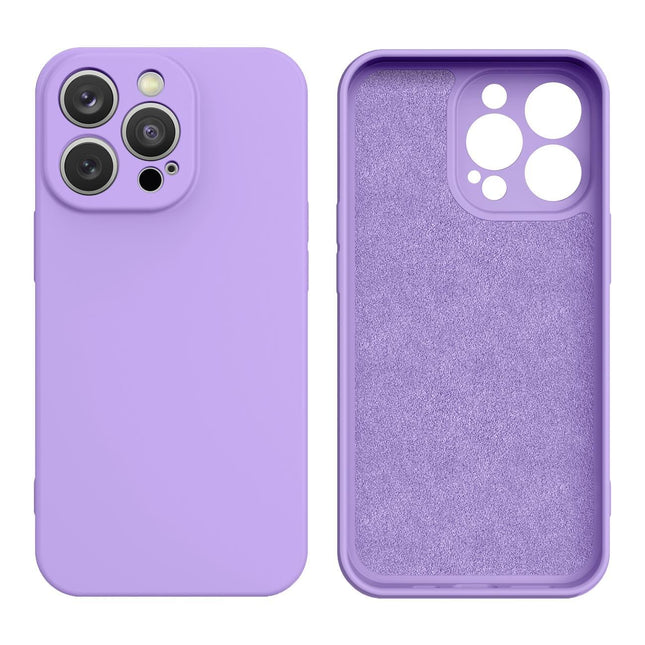iPhone 14 Pro Max case silicone cover case purple