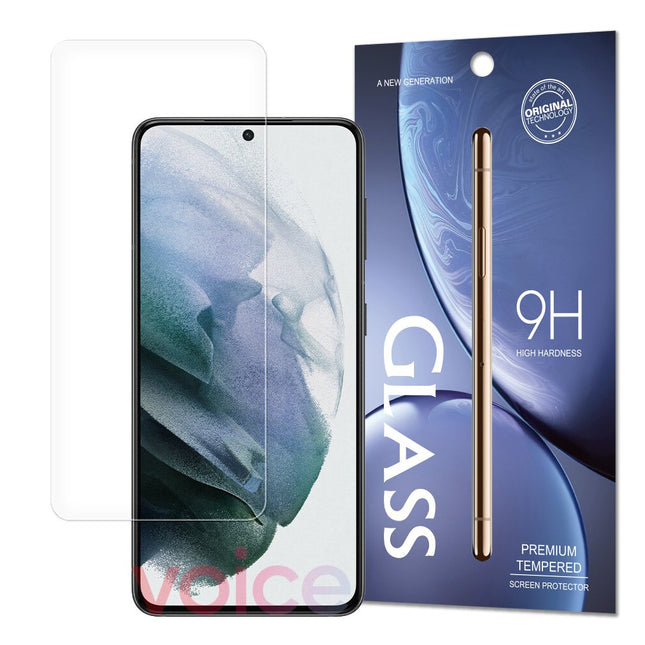 Displayschutzfolie aus gehärtetem Glas 9H für Samsung Galaxy S22+ (S22 Plus) (Verpackung – Umschlag)