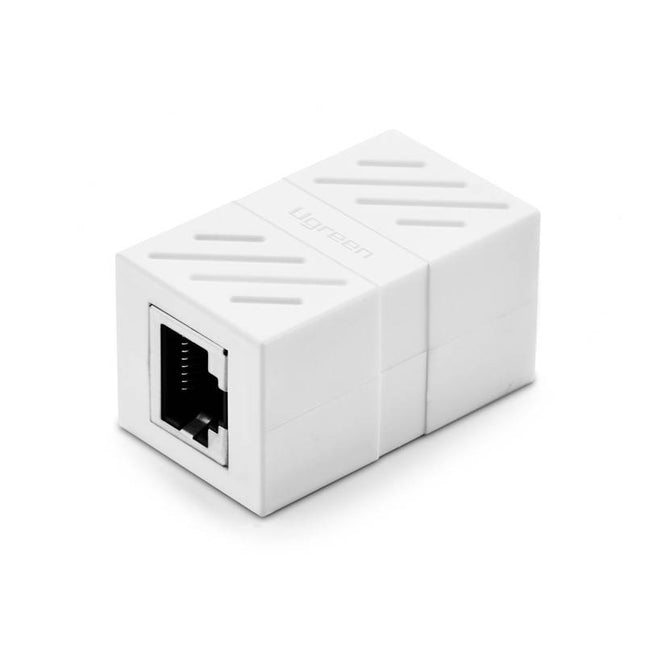UGREEN Ethernet RJ45-Koppler, Verlängerungskabel, 8P/8C, Cat.7, UTP (Weiß)