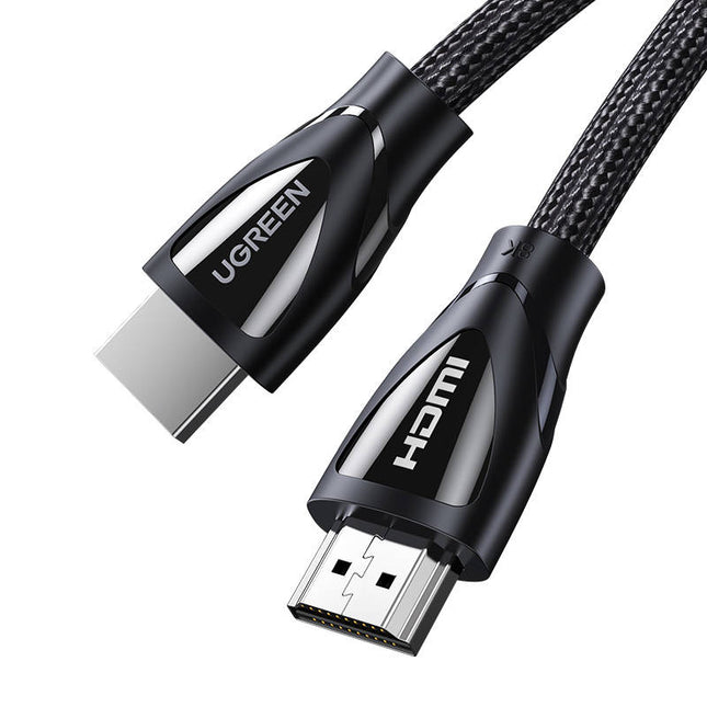 Ugreen HDMI cable 2 meters - Supports 8K Ultra HD - HDMI 2.1 - 48Gbps - 8k@60fps - Dynamic HDR &amp; eARC - Braided cable