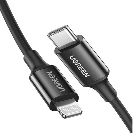 Ugreen 2 meter black USB C to Lightning Cable MFi Certified PD Fast Charging