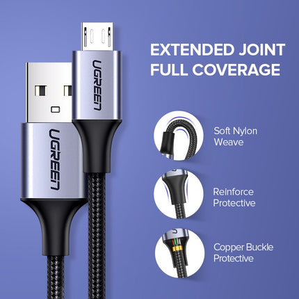 2 Meter micro usb high quality fast charging cable