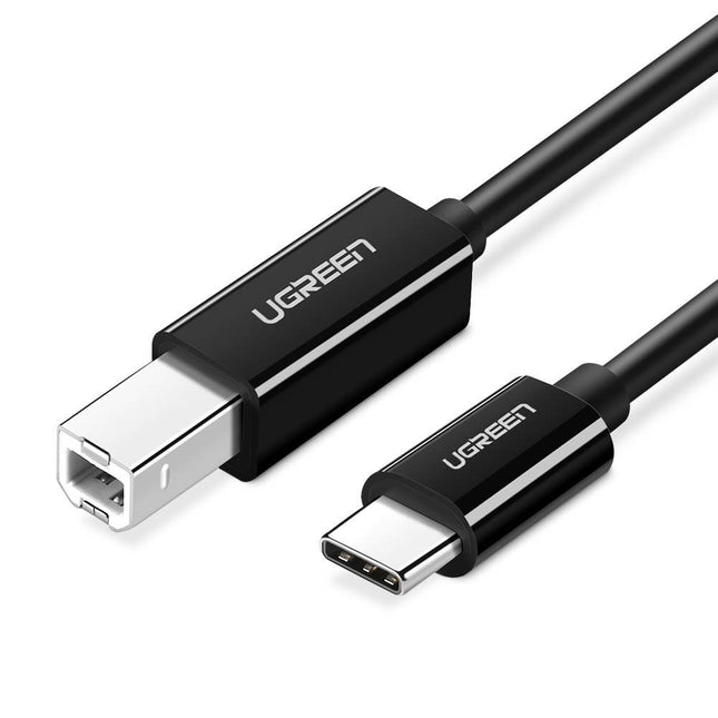 2M Printer Cable USB 2.0 CB UGREEN US241 (Black)