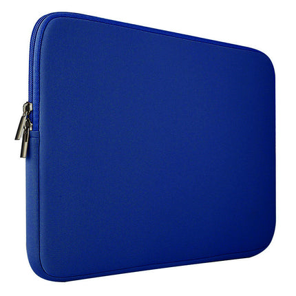 Universal sleeve laptop bag 15.6'' slide tablet computer organizer blue