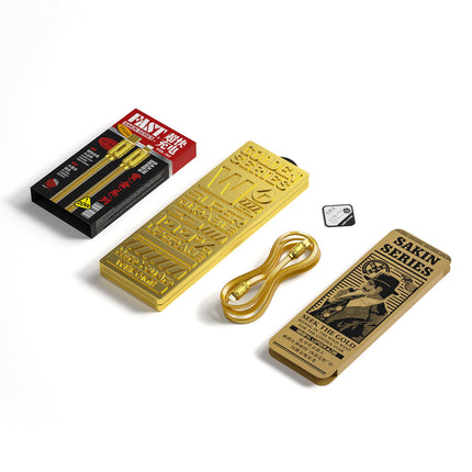 USB Typ C – Lightning PD 20 W 1 m Gold WK Design Sakin Series Schnelllade-/Datenkabel (WDC-163)