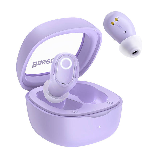 Drahtlose Kopfhörer Baseus Bowie WM02 TWS, Bluetooth 5.0 (Lila)