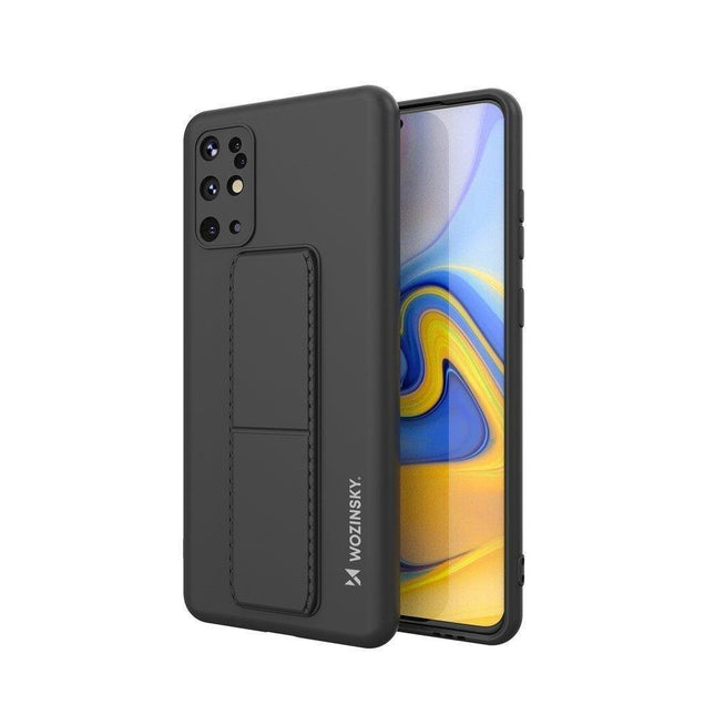 Samsung Galaxy S20 Plus Wozinsky case black Kickstand Case silicone stand cover 