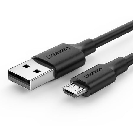 Ugreen 2 Meter schwarzes Micro-USB-Kabel, hochwertiges Schnellladen 