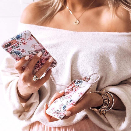 Fashion Back Case Floral Romance voor iPhone Xr iDeal of Sweden