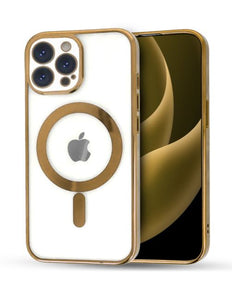 iPhone 14 Pro Max hoesje magsafe goud