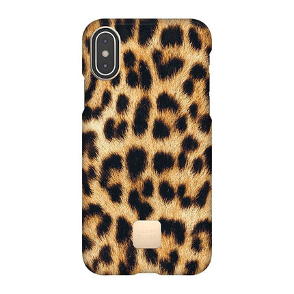 iPhone Xs Max Hülle Rückseite Mode Tiger Leopard Panther Design Print Hülle Rückseite