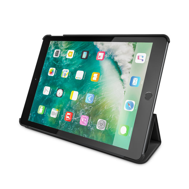 iPad Air/Air 2/iPad 9.7 2017/2018 Hülle Tablet-Hülle mit Smart Cover Schwarz