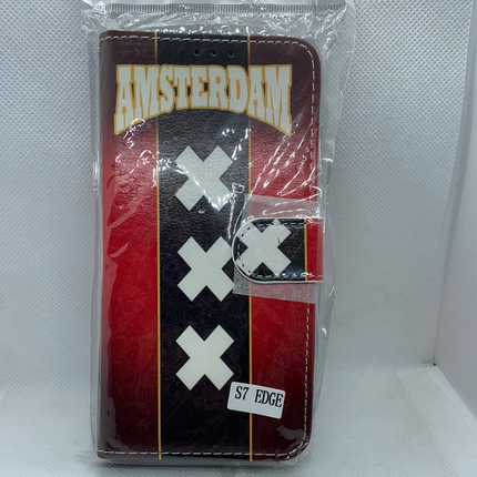 Samsung Galaxy S7 Edge Ajax Hülle – Ajax-Amsterdam Print Ordner – Wallet Case