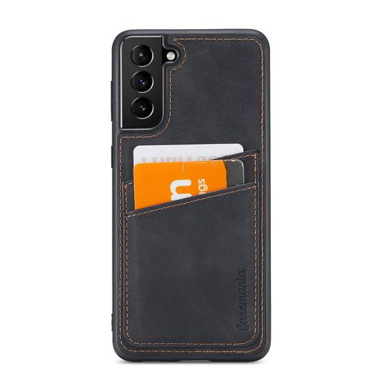 Samsung Galaxy S23 case with cards back black