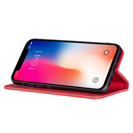 iPhone XS MAX Magnetic Book case Mapje - hoesje Rood