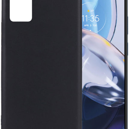 Schwarze Schutzhülle für Motorola E22/E22i