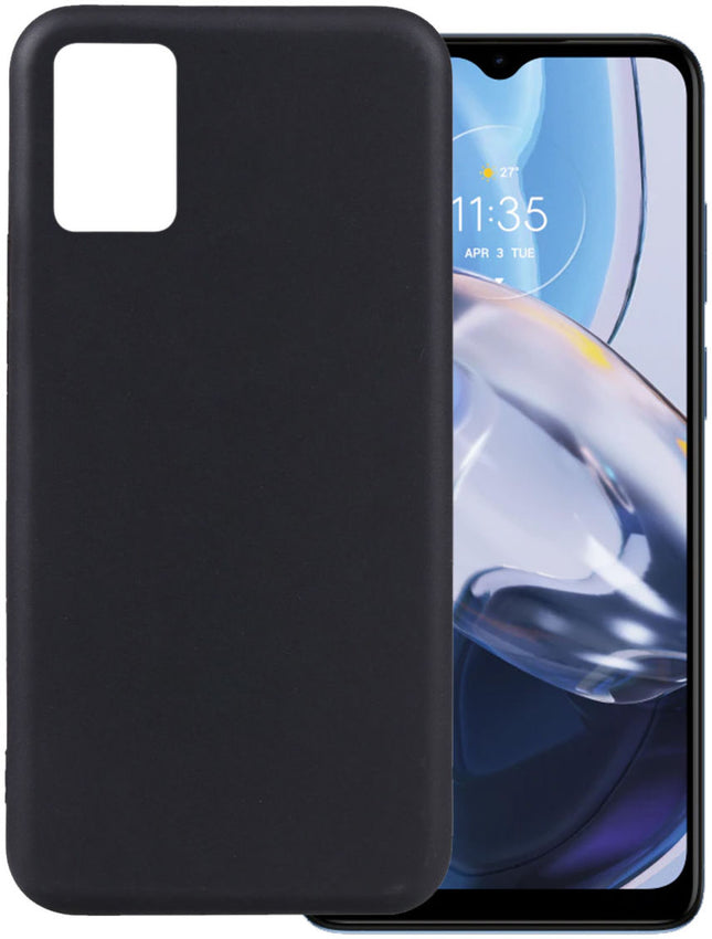 Schwarze Schutzhülle für Motorola E22/E22i