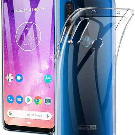 Durchsichtige Hülle für Motorola Moto-Handy, weiche, dünne Rückseite, transparente Silikon-Abdeckung mit Stoßstange