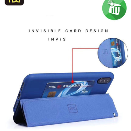 iPhone 11 Pro Max Hoesje Multi-Function Leather Flip Folding Case