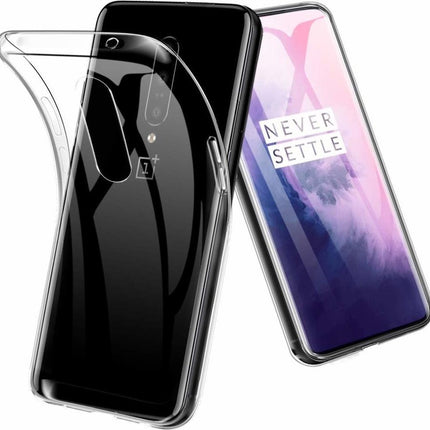 OnePlus  telefoon doorzichtig hoesje zacht dun achterkant | Transparant hoesje Silicone Transparent Clear Cover Bumper