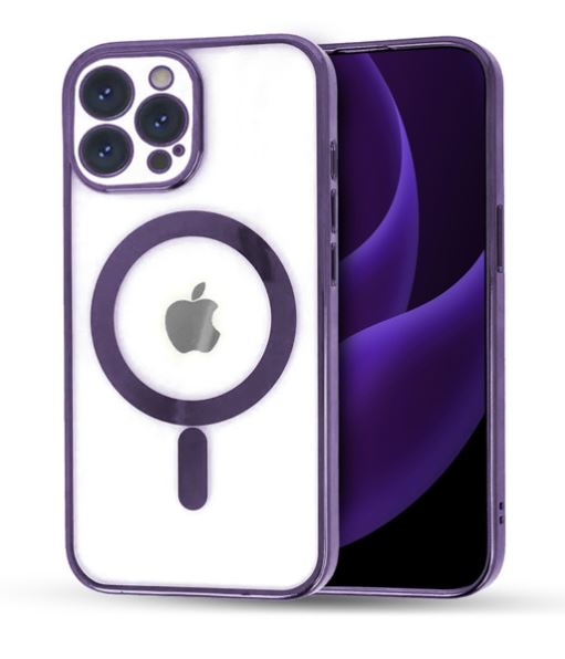 iPhone 14 Plus case magsafe purple