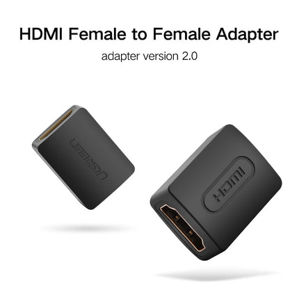 UGREEN 20107 HDMI 4K Adapter Extender Female to Female TV, PS4, PS3, Xbox i Nintendo Switch (zwart)