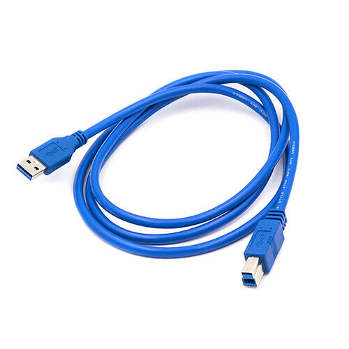 1,5 Meter langes Druckerkabel USB 3.0 AB blau