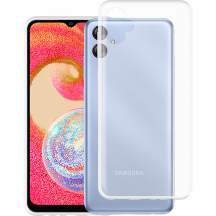 Samsung A04 case Silicone Case Transparent