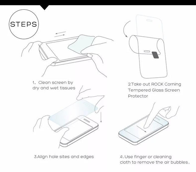 iPhone 7/8 Plus Screen Protector White edge Tempered glass | Protect Glass Film | Tempered glass | Edge-to-Edge