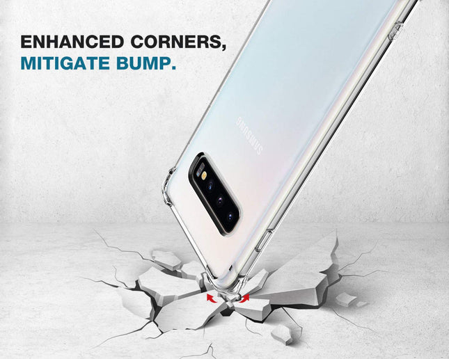 Samsung galaxy 10 Plus Anti-shock case - Transparant
