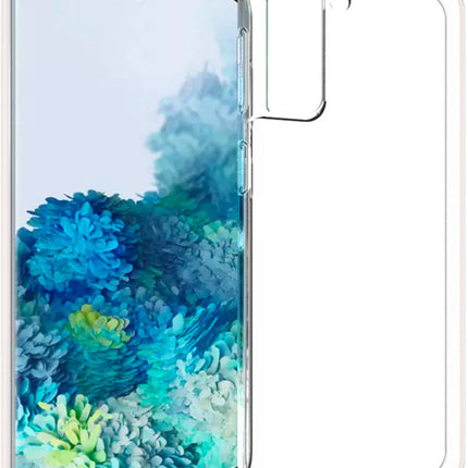 Samsung Galaxy S21 Plus hoesje zacht dun achterkant | Transparant Silicone Transparent Clear Cover Bumper