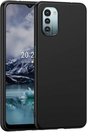 Nokia G21 / Nokia G11 Hülle Silikonhülle schwarz