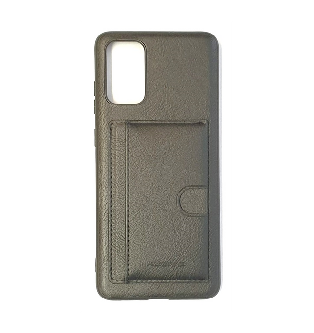 Samsung Galaxy S20 Ultra case back black with space for cards