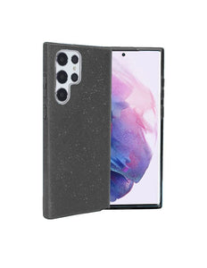 Case 3 in 1 Glitter Back Cover - Samsung S23 Ultra - Black